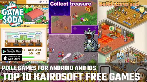 Top 10 best Kairosoft games for iOS and Android .